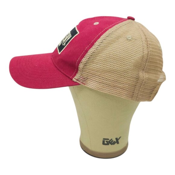 Larceny Bourbon Mesh Snapback Cap Trucker Embroidered Logo Patch Baseball Hat - Picture 11 of 14